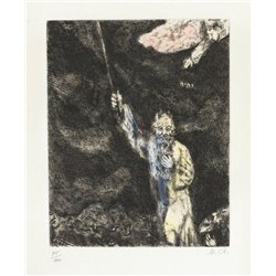 Моисей, насылающий тьму на Египет - Модульная картины, Репродукции, Декоративные панно, Декор стен