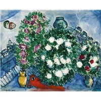 Портреты картины репродукции на заказ - Три букета