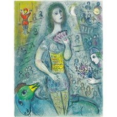 Картина на холсте по фото Модульные картины Печать портретов на холсте Танцовщица в цирке