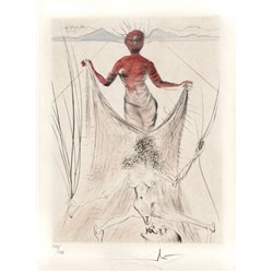 Венера в мехах - Женщина, держащая вуаль - Модульная картины, Репродукции, Декоративные панно, Декор стен