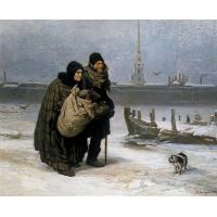 Портреты картины репродукции на заказ - С квартиры на квартиру