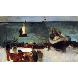 Вид на море - Модульная картины, Репродукции, Декоративные панно, Декор стен