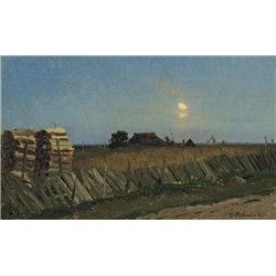 Лунная ночь - Модульная картины, Репродукции, Декоративные панно, Декор стен