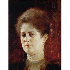 Картина на холсте по фото Модульные картины Печать портретов на холсте Портрет фрау Хейманн