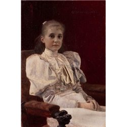 Портрет девушки - Модульная картины, Репродукции, Декоративные панно, Декор стен