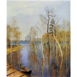 Весна, большая вода - Модульная картины, Репродукции, Декоративные панно, Декор стен