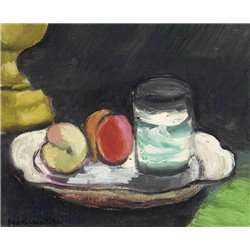 Натюрморт с персиками - Модульная картины, Репродукции, Декоративные панно, Декор стен