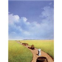 Портреты картины репродукции на заказ - Иллюстрированная молодость