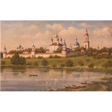 Картина на холсте по фото Модульные картины Печать портретов на холсте Неврев Николай «Кострома»