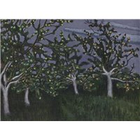Кульбин Николай Apple «Яблони и прибрежный пейзаж»