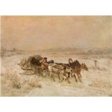 Картина на холсте по фото Модульные картины Печать портретов на холсте Сверчков Николай «Тройка»