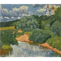 Келин Петр «Новый Иерусалим» - Модульная картины, Репродукции, Декоративные панно, Декор стен