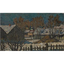 Петровичев Петр «Март» - Модульная картины, Репродукции, Декоративные панно, Декор стен
