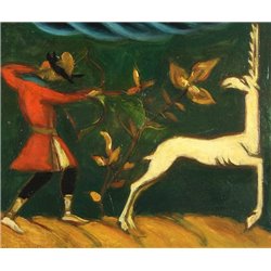 Стеллецкий Дмитрий «Охота» - Модульная картины, Репродукции, Декоративные панно, Декор стен