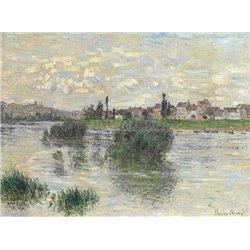 Сена около Лавакура - Модульная картины, Репродукции, Декоративные панно, Декор стен
