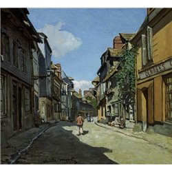 Рю де ла Баволь, Онфлер - Модульная картины, Репродукции, Декоративные панно, Декор стен