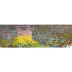 Кувшинки - Модульная картины, Репродукции, Декоративные панно, Декор стен