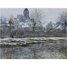 Картина на холсте по фото Модульные картины Печать портретов на холсте Ветей, снег