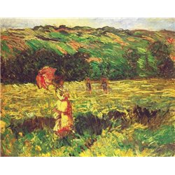 Прогулка около Лиметца - Модульная картины, Репродукции, Декоративные панно, Декор стен