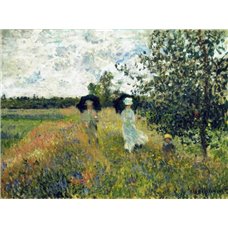 Картина на холсте по фото Модульные картины Печать портретов на холсте Прогулка около Аржантея