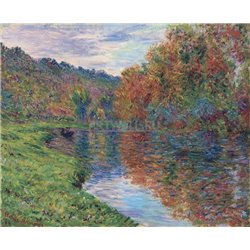 Приток Жюфосса, осень - Модульная картины, Репродукции, Декоративные панно, Декор стен