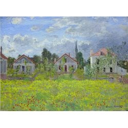 Дома в Аржантее - Модульная картины, Репродукции, Декоративные панно, Декор стен