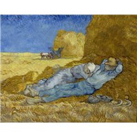 Портреты картины репродукции на заказ - Отдых после работы (после Милле)