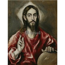 Картина на холсте по фото Модульные картины Печать портретов на холсте Христос-Вседержитель