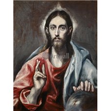 Картина на холсте по фото Модульные картины Печать портретов на холсте Христос-Вседержитель