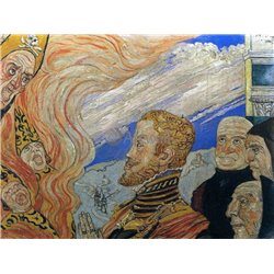 Аутодафе или Филипп II в Аду - Модульная картины, Репродукции, Декоративные панно, Декор стен