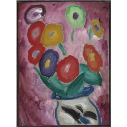 Натюрморт с цветами - Модульная картины, Репродукции, Декоративные панно, Декор стен