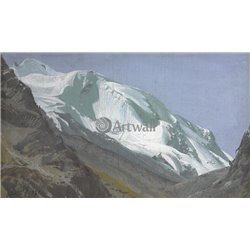 Ледник на Памире - Модульная картины, Репродукции, Декоративные панно, Декор стен