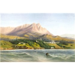 Крым, дворец князя Воронцова в Алупке - Модульная картины, Репродукции, Декоративные панно, Декор стен