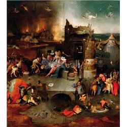 Искушение св. Антония, центральная часть триптиха - Модульная картины, Репродукции, Декоративные панно, Декор стен