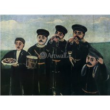 Картина на холсте по фото Модульные картины Печать портретов на холсте Музыканты