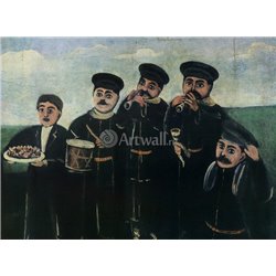 Музыканты - Модульная картины, Репродукции, Декоративные панно, Декор стен
