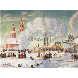 Масленица - Модульная картины, Репродукции, Декоративные панно, Декор стен