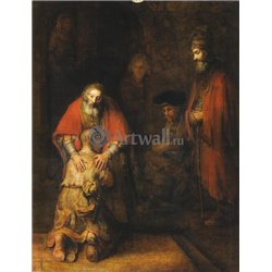 Возвращение Блудного сына 1668 - Модульная картины, Репродукции, Декоративные панно, Декор стен