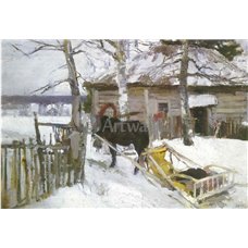 Картина на холсте по фото Модульные картины Печать портретов на холсте Зима