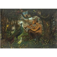 Сатир и птицы