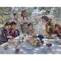 Гости учительницы - Модульная картины, Репродукции, Декоративные панно, Декор стен