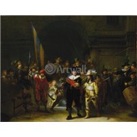 Портреты картины репродукции на заказ - Ночной дозор (копия) (1642-1649) (Лондон, Нац. галерея)