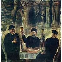 Кутеж трех горожан в лесу