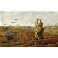 Портреты картины репродукции на заказ - Гроза ворон