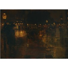 Картина на холсте по фото Модульные картины Печать портретов на холсте Колумбус Авеню, Бостон