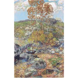 Золотой октябрь - Модульная картины, Репродукции, Декоративные панно, Декор стен