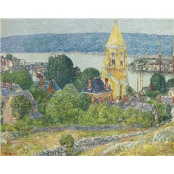 Первая баптистская церковь, Глочестер - Модульная картины, Репродукции, Декоративные панно, Декор стен