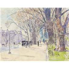 Картина на холсте по фото Модульные картины Печать портретов на холсте Парк Лафайет, Вашингтон