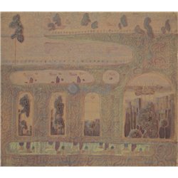 Фуга III - Модульная картины, Репродукции, Декоративные панно, Декор стен