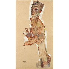 Картина на холсте по фото Модульные картины Печать портретов на холсте Автопортрет с растопыренными пальцами